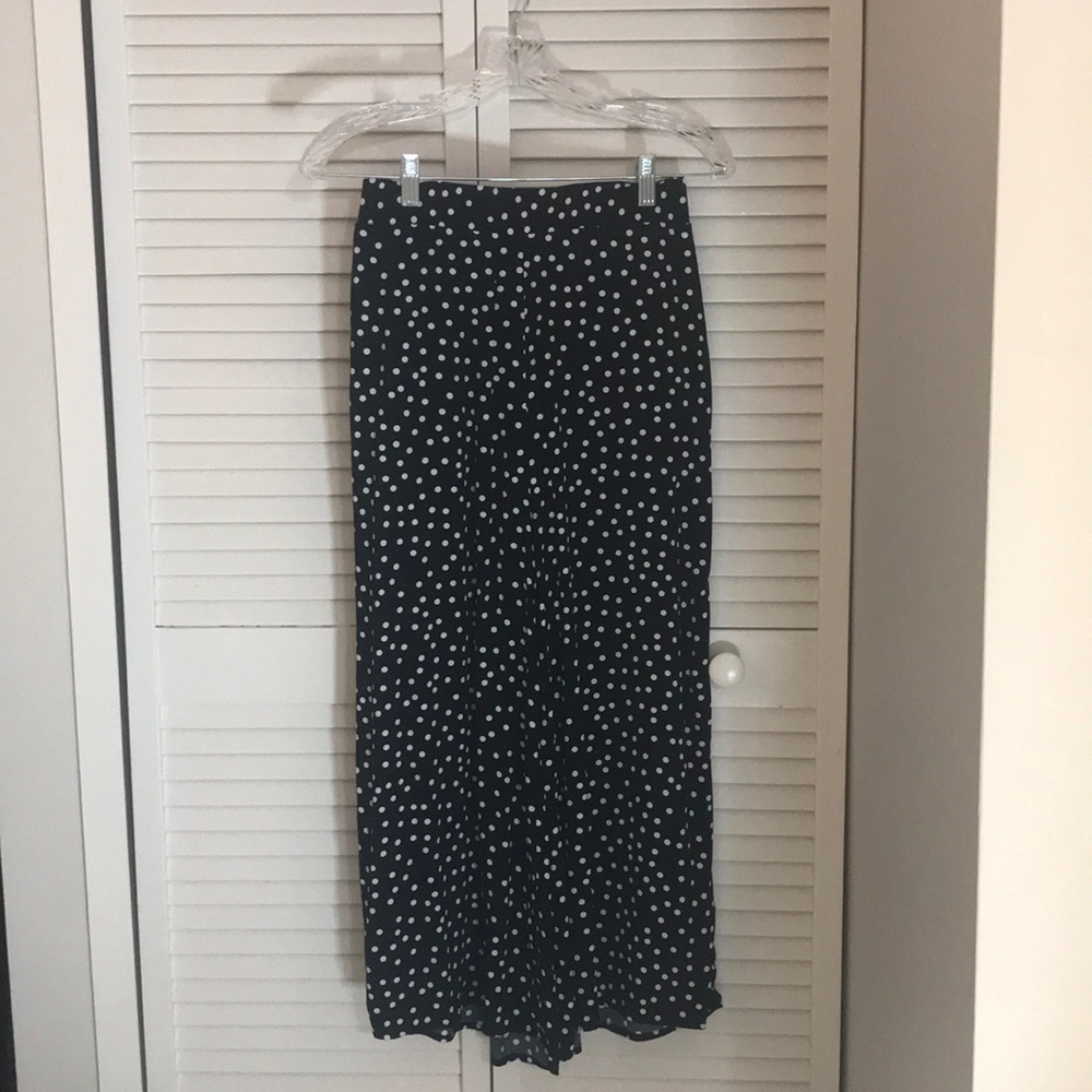 NWT High Waist Wide Leg Black Pants